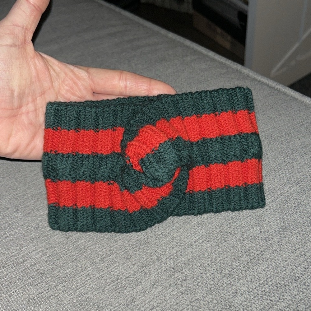 Gucci Red and Green Hairband